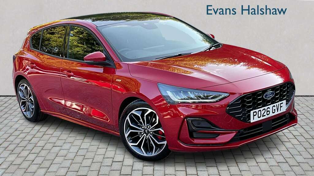 Ford Focus 1.0 Ecoboost Hybrid Mhev 155 St-line X 20 Red