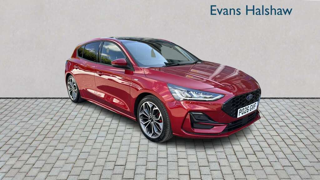 Ford Focus 1.0 Ecoboost Hybrid Mhev 155 St-line X 20 Red