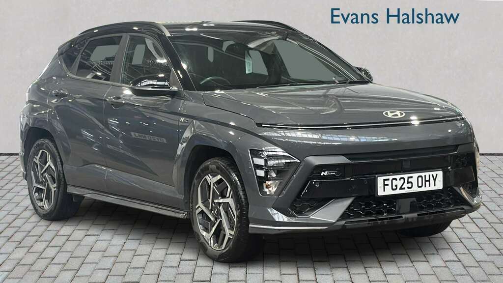 Hyundai Kona 1.6 Hybrid 129 N Line Dct 2025 Grey