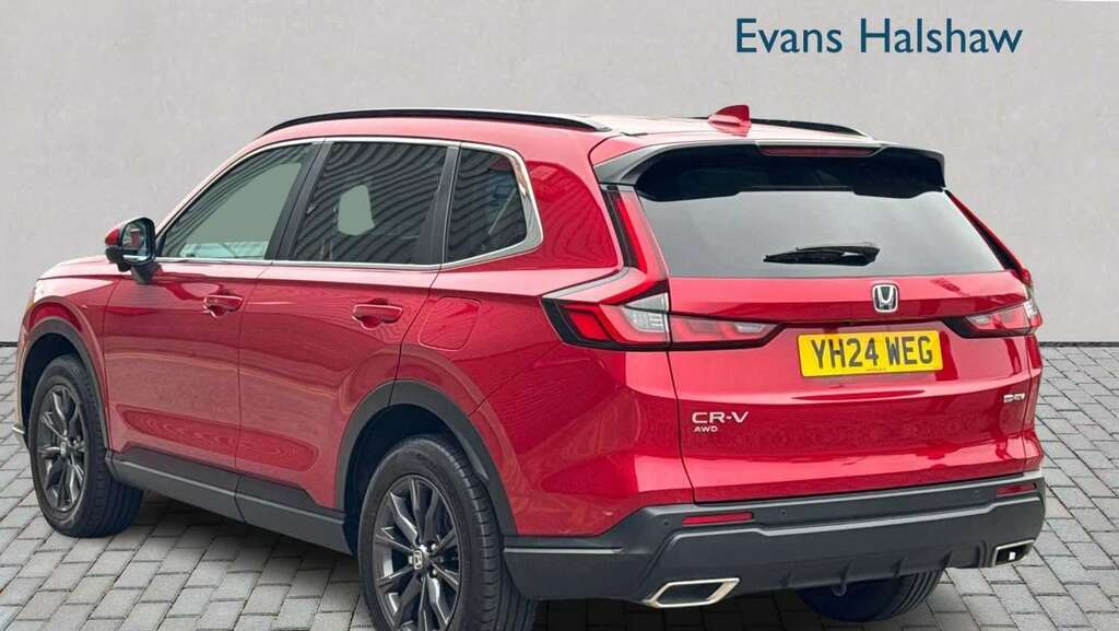 Honda Cr-V 2.0 Ehev Elegance Ecvt 2024 YH24WEG Red #2