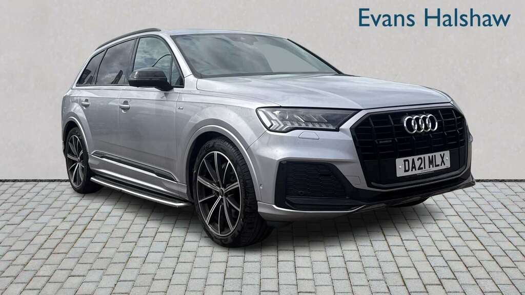 Audi Q7 50 Tdi Quattro Black Edition Tiptronic 2021 Silver