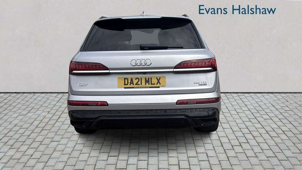 Audi Q7 50 Tdi Quattro Black Edition Tiptronic 2021 Silver #5