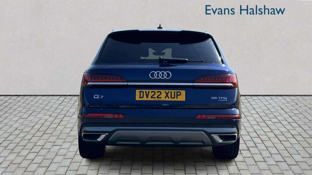 Audi Q7 55 Tfsi Quattro S Line Tiptronic 2022 Blue #5