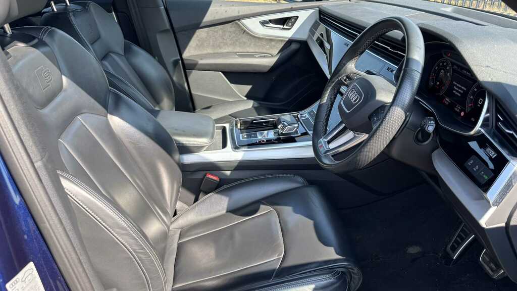 Audi Q7 55 Tfsi Quattro S Line Tiptronic 2022 Blue #3