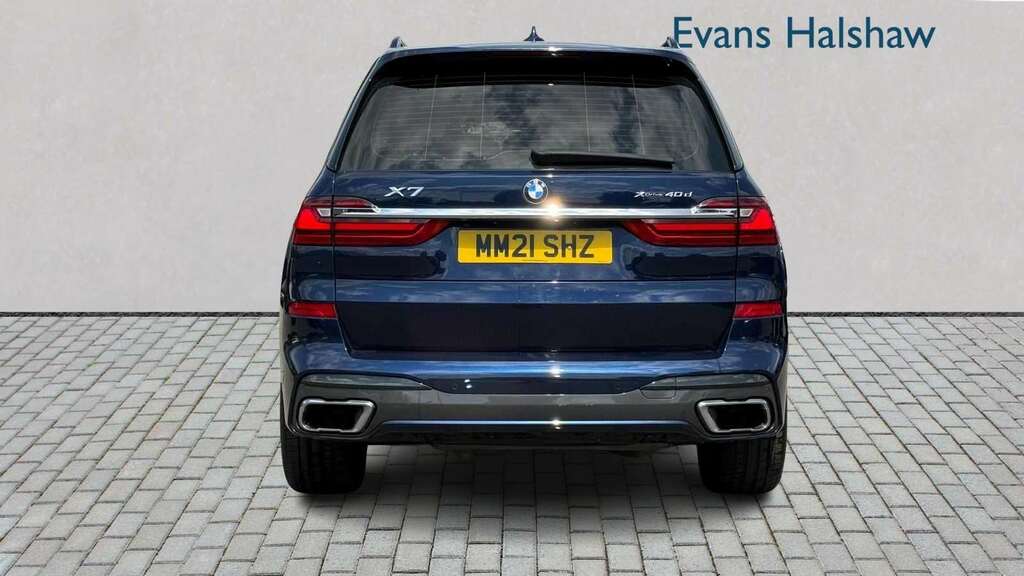 BMW X7 Xdrive40d Mht M Sport Step 2021 Black #5