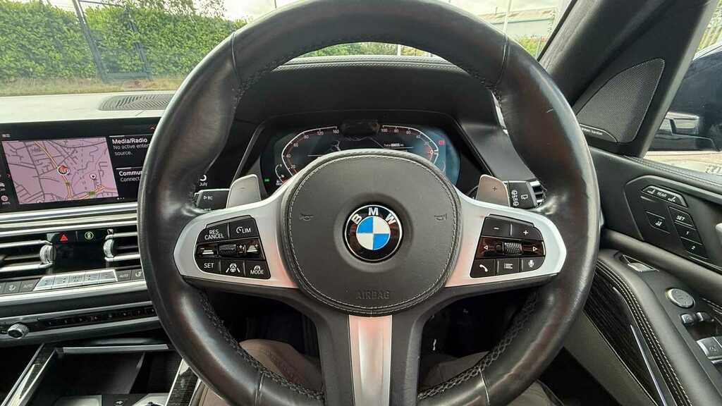 BMW X7 2021 4.4 M50i V8 Suv Xdrive Euro 6 Black #11