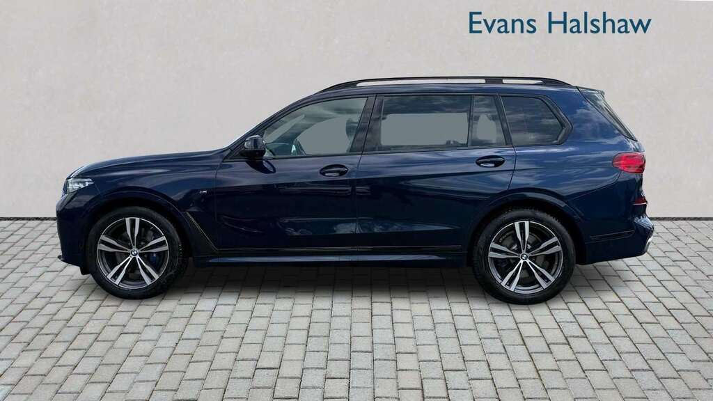BMW X7 Xdrive40d Mht M Sport Step 2021 Black #6
