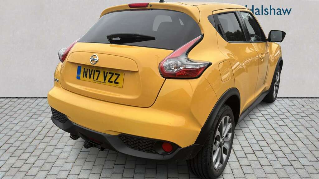 Nissan Juke 1.5 Dci Tekna 2017 NV17VZZ Yellow #4