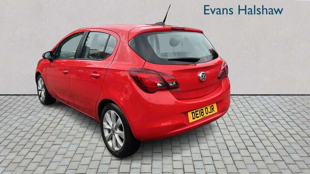 Vauxhall Corsa 1.4 75 Energy Ac 2018 Red #2