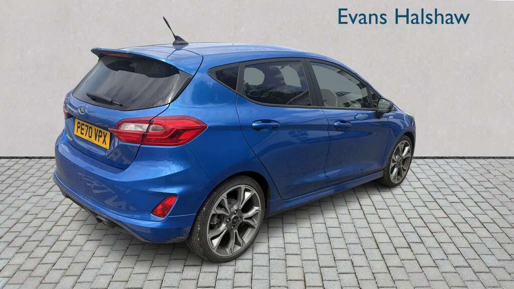 Ford Fiesta 1.0 Ecoboost 125 St-line X Edition 2020 Blue #4