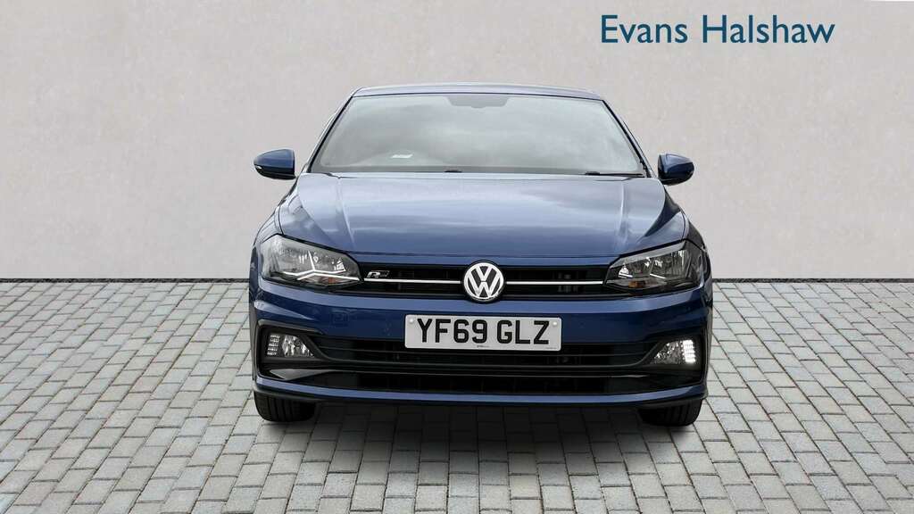 Volkswagen Polo 1.0 Tsi 115 R-line 2019 Blue #2