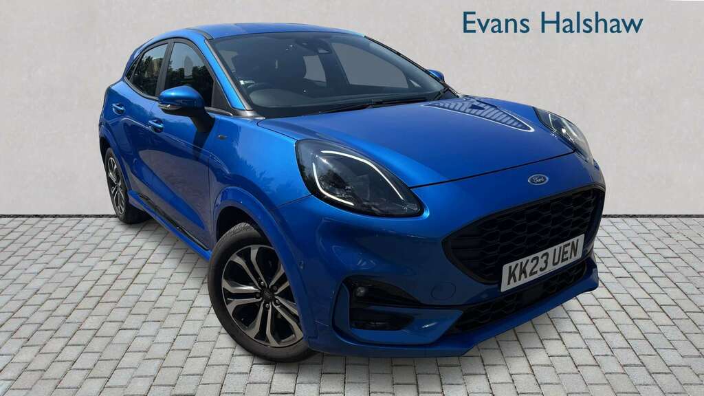 Ford Puma 1.0 Ecoboost Hybrid Mhev St-line 2023 Blue