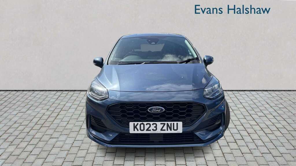 Ford Fiesta 1.0 Ecoboost Hybrid Mhev 125 St-line X 2023 Blue #3