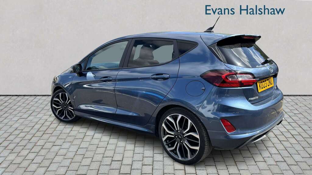 Ford Fiesta 1.0 Ecoboost Hybrid Mhev 125 St-line X 2023 Blue #2