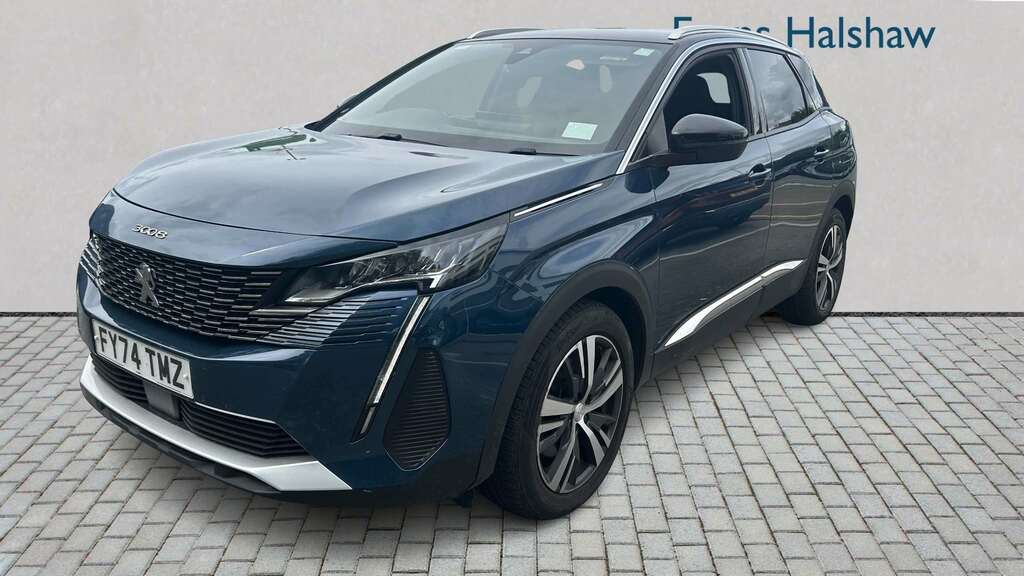 Peugeot 3008 1.6 Hybrid 180 Allure E-eat8 2024 Blue #3