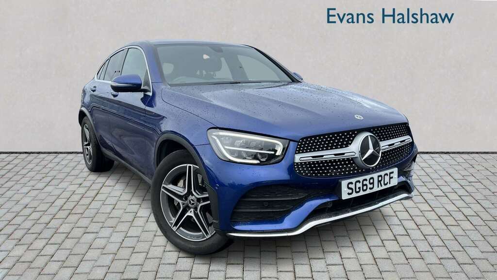 Mercedes-Benz GLC Class Glc 220D 4Matic Amg Line 9G-tronic 2019 Blue
