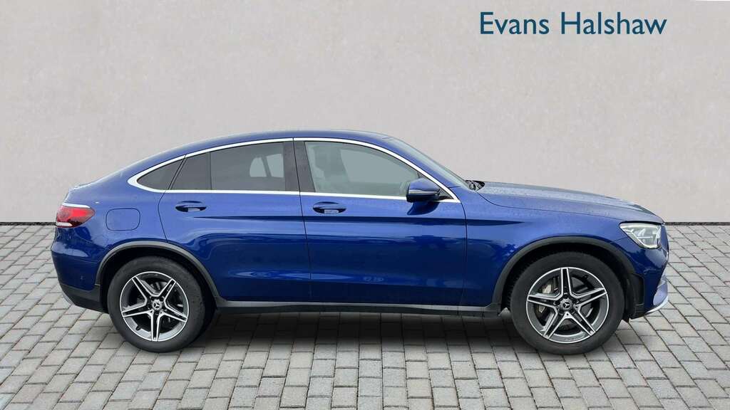 Mercedes-Benz GLC Class Glc 220D 4Matic Amg Line 9G-tronic 2019 Blue #3