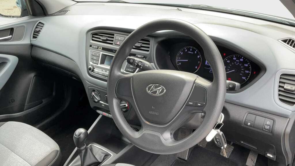 Hyundai I20 1.2 S 2015 Blue #5