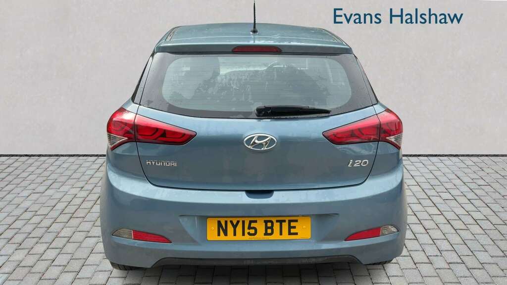 Hyundai I20 1.2 S 2015 Blue #2