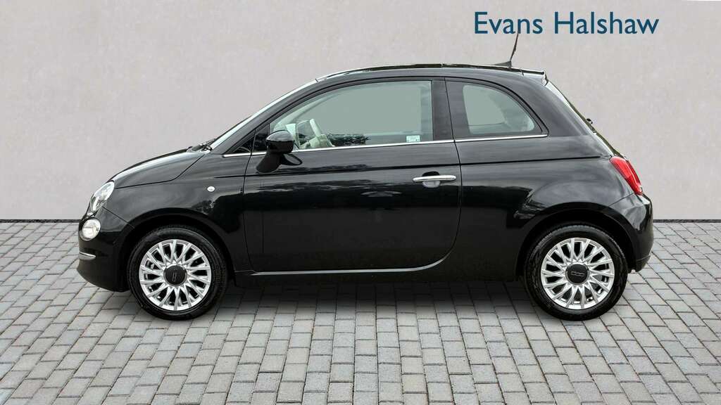 Fiat 500 1.2 Lounge 2017 Black #3