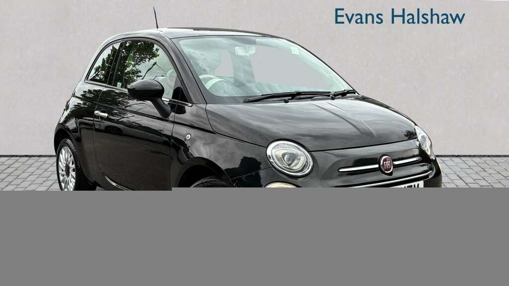 Fiat 500 1.2 Lounge 2017 Black