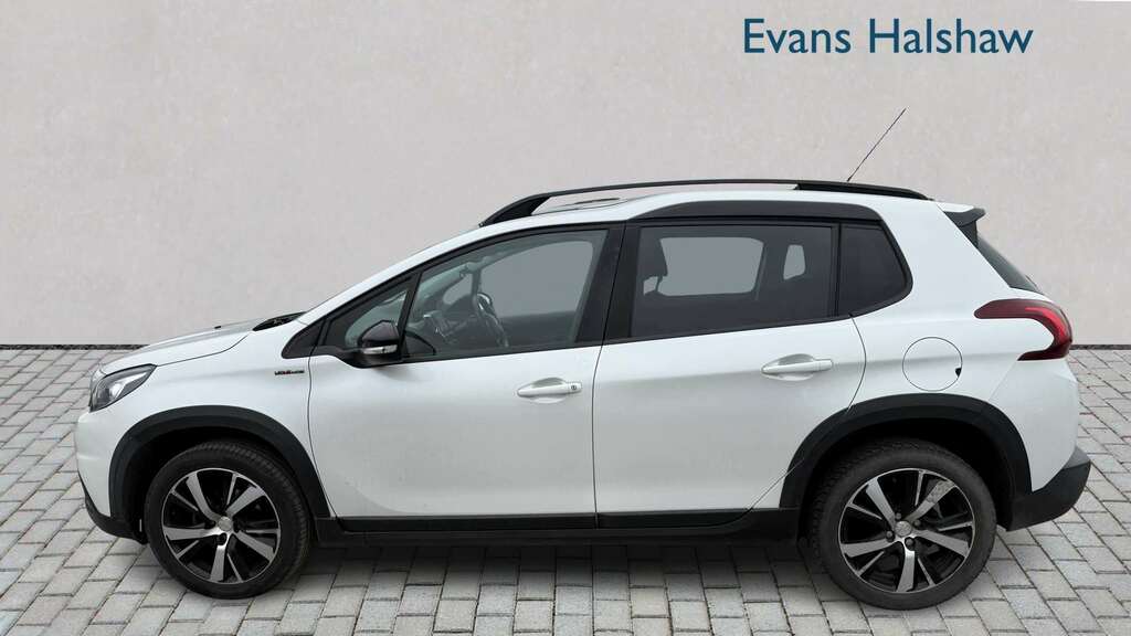 Peugeot 2008 1.6 Bluehdi 100 Gt Line 2018 White #3