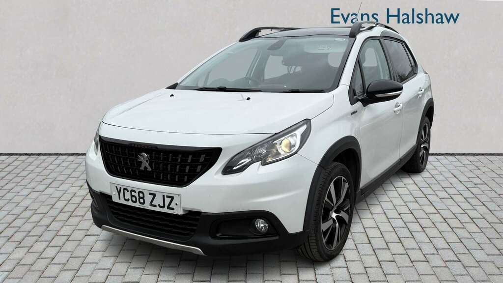 Peugeot 2008 1.6 Bluehdi 100 Gt Line 2018 White #2
