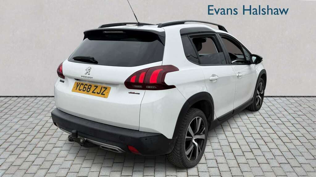 Peugeot 2008 1.6 Bluehdi 100 Gt Line 2018 White #6