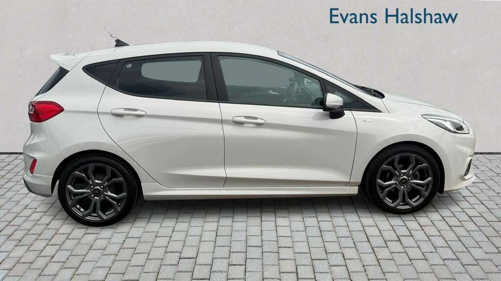 Ford Fiesta 1.0 Ecoboost 95 St-line Edition 2020 KT69ONL White #4