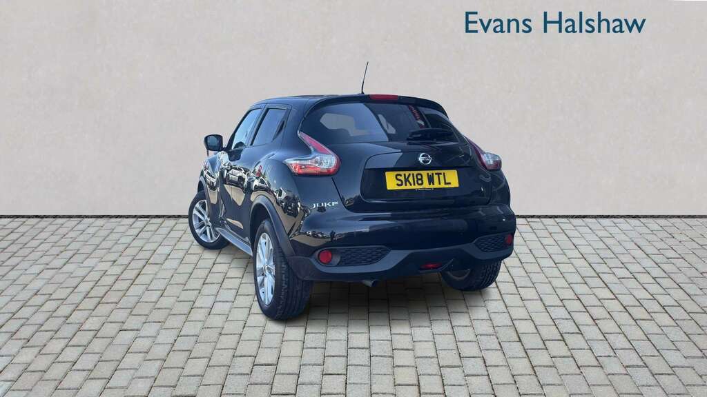 Nissan Juke 1.6 N-connecta Xtronic 2018 SK18WTL Black