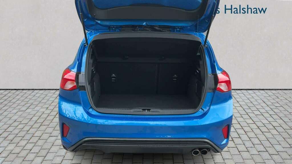 Ford Focus 1.0 Ecoboost 125 St-line X 2018 LT68UJW Blue #6