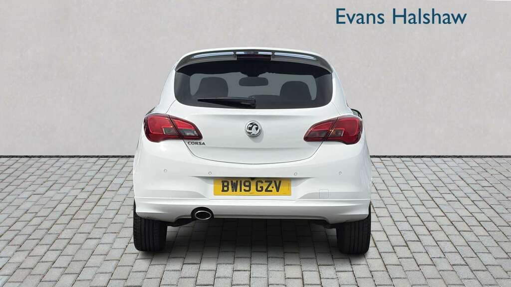 Vauxhall Corsa 1.4 Sri Vx-line Nav Black 2019 White #4