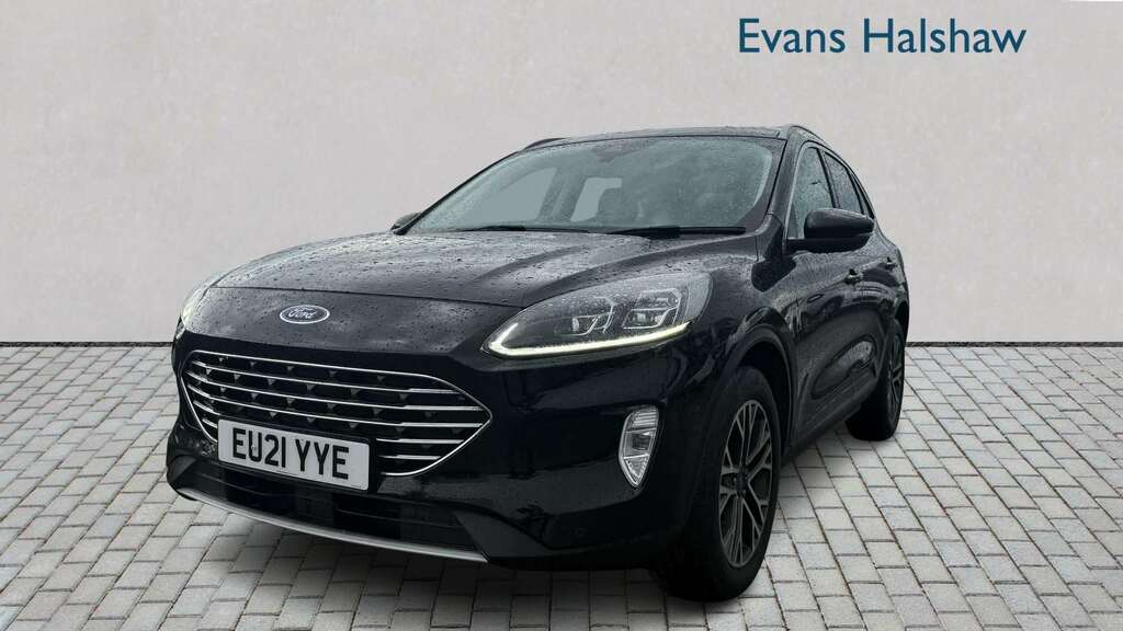 Ford Kuga 1.5 Ecoblue Titanium Edition 2021 Black #2