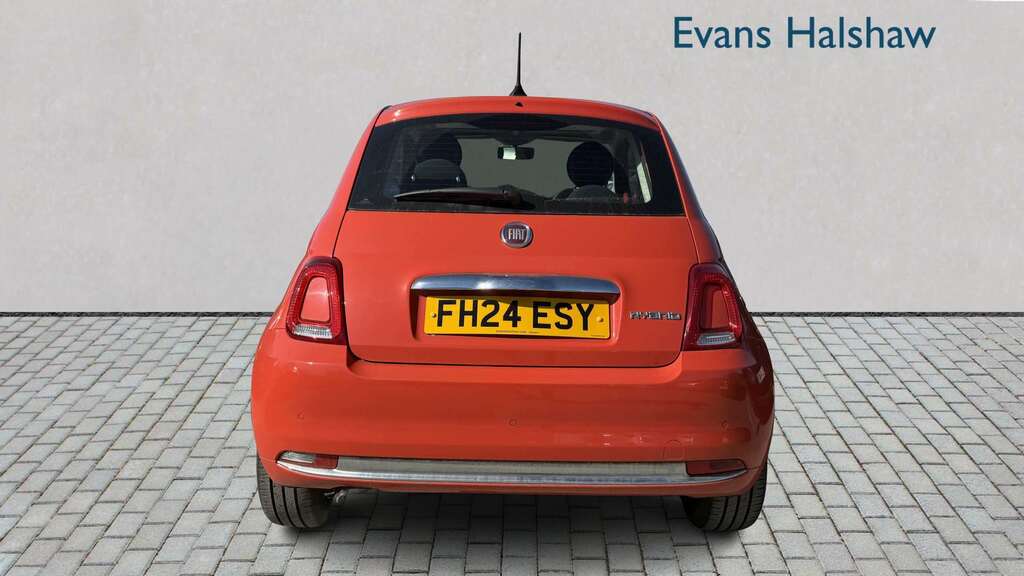 Fiat 500 1.0 Mild Hybrid Top 2024 Orange #4