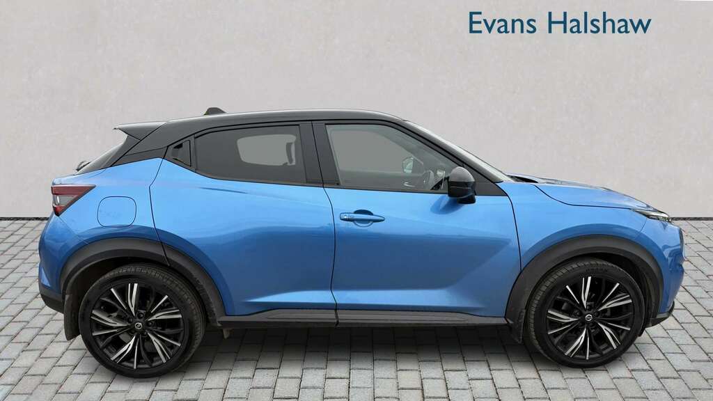 Nissan Juke 1.0 Dig-t 114 Tekna 2021 Blue #6