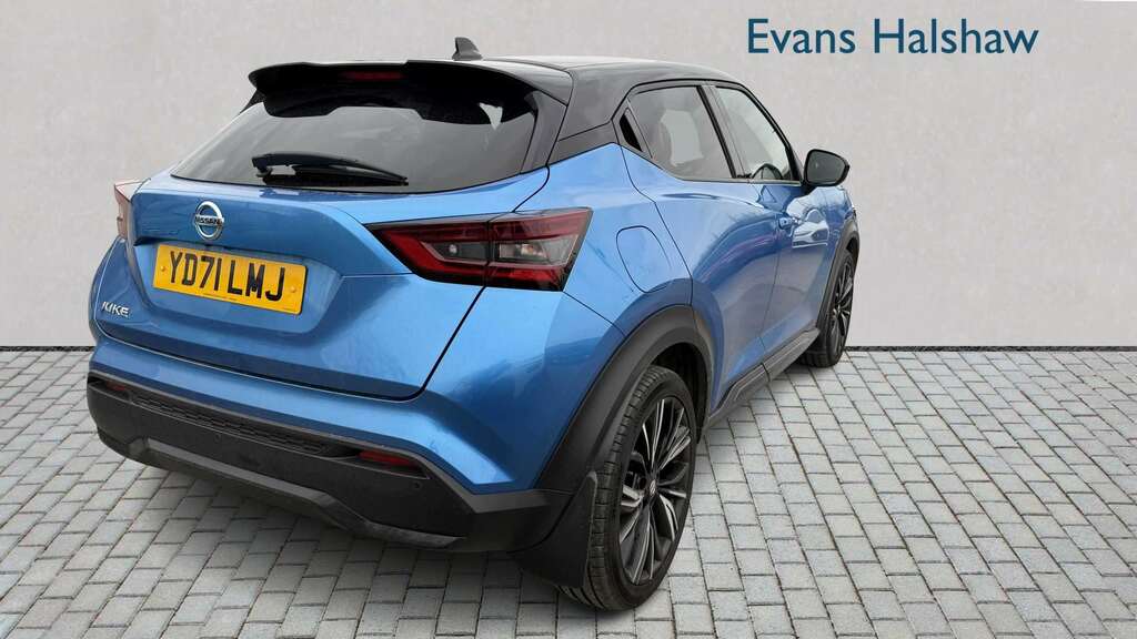 Nissan Juke 1.0 Dig-t 114 Tekna 2021 Blue #5