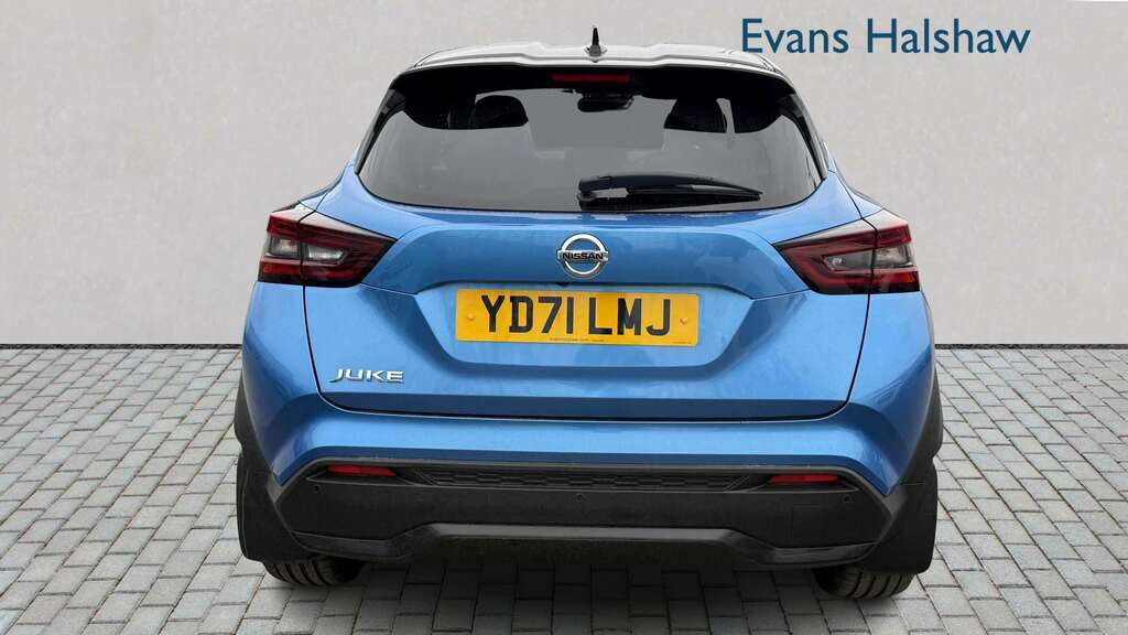 Nissan Juke 1.0 Dig-t 114 Tekna 2021 Blue #4