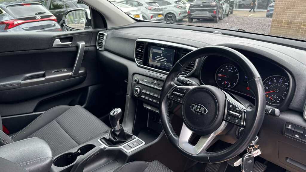 Kia Sportage 1.6 Gdi Isg 2 2019 DS69ODA White #4