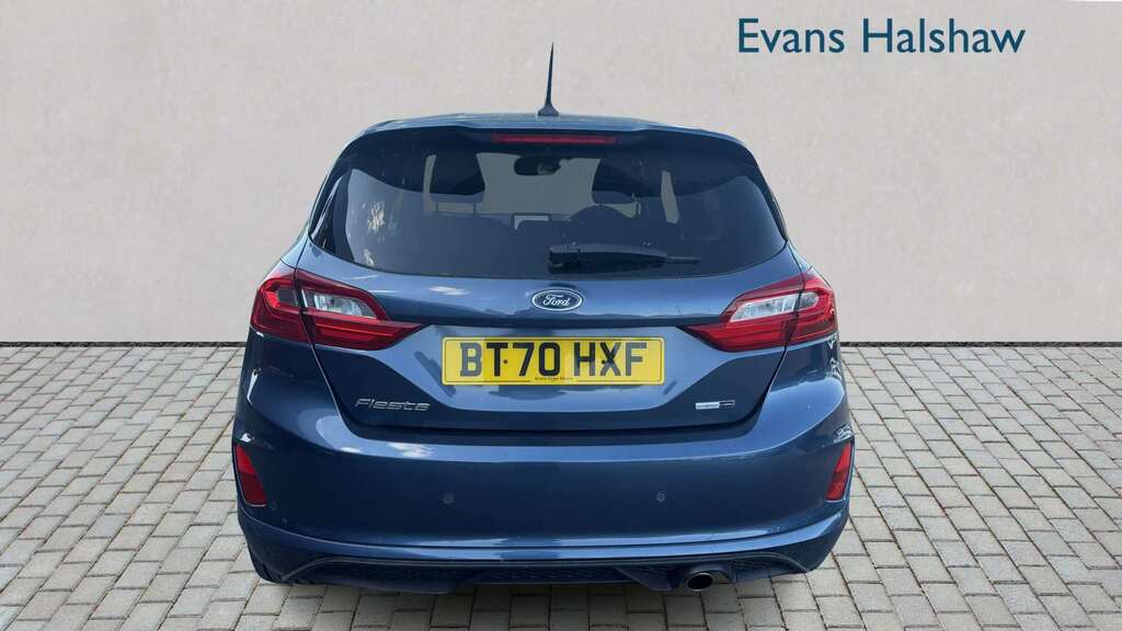 Ford Fiesta 1.0 Ecoboost Hybrid Mhev 125 St-line Edition 2 BT70HXF Blue #4