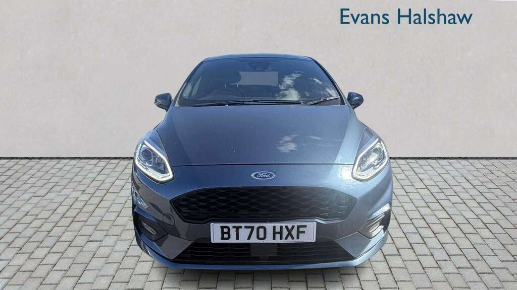 Ford Fiesta 1.0 Ecoboost Hybrid Mhev 125 St-line Edition 2 BT70HXF Blue #3