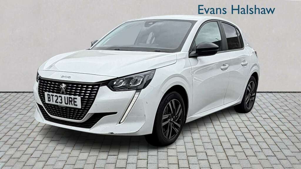 Peugeot 208 1.2 Puretech 100 Active Premium 2023 BT23URE White #2