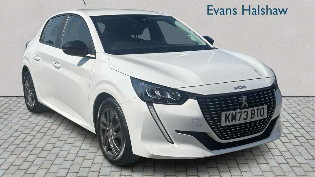 Peugeot 208 1.2 Puretech 100 Active Premium 2023 KM73BTO White