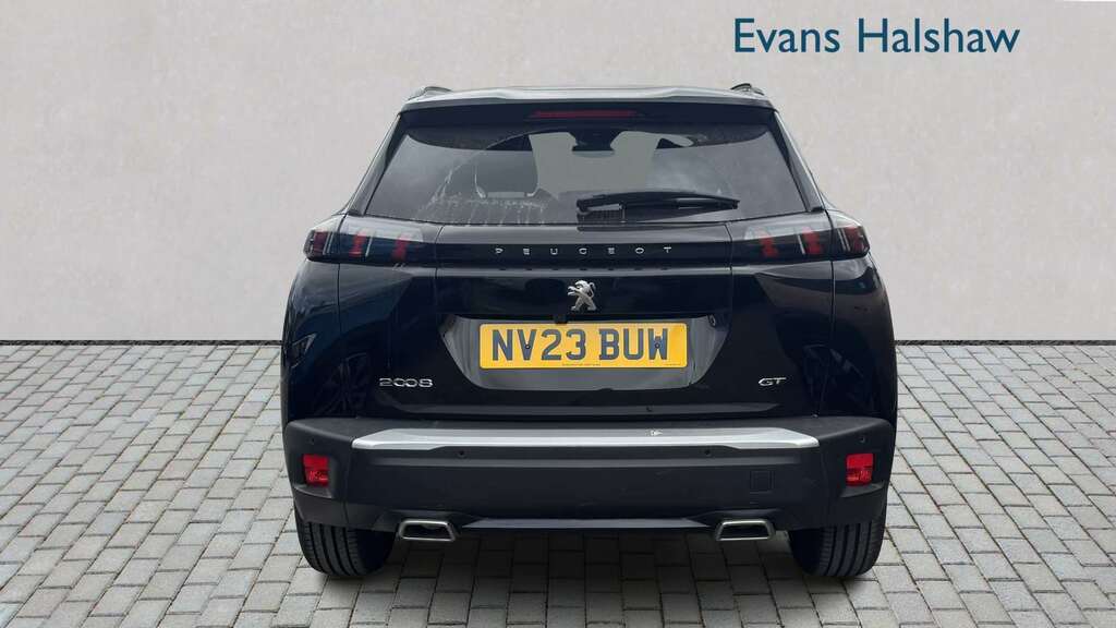 Peugeot 2008 1.2 Puretech 130 Gt Eat8 2023 NV23BUW Black #5