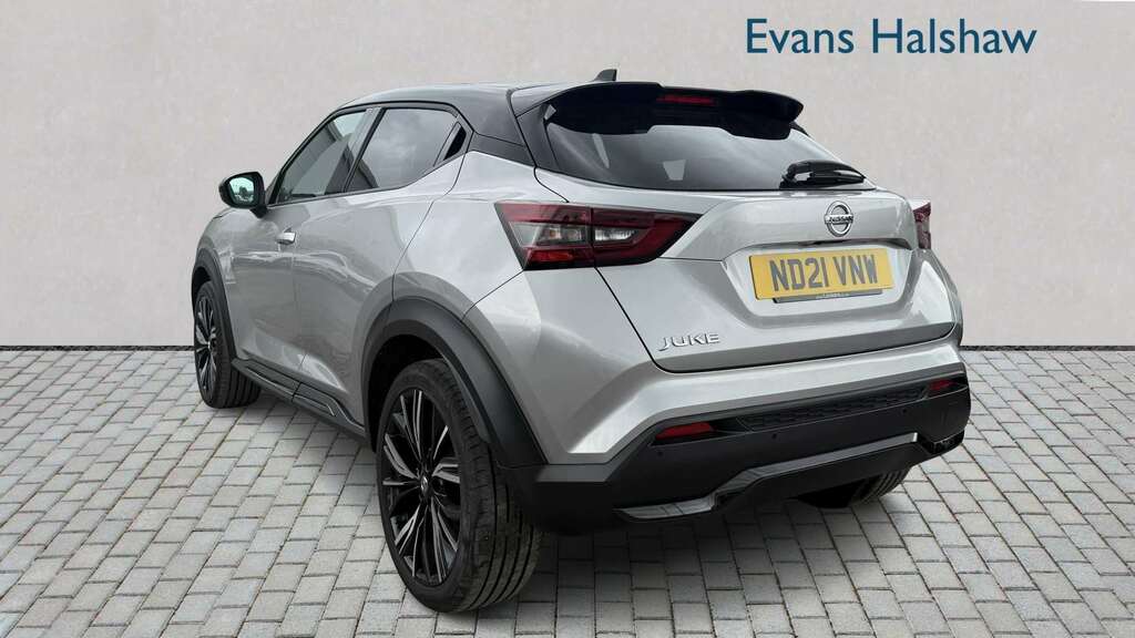 Nissan Juke 1.0 Dig-t Tekna Dct 2021 White #4