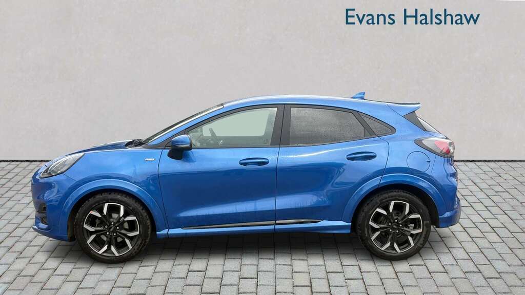 Ford Puma 1.0 Ecoboost Hybrid Mhev 155 St-line X 2021 Blue #4