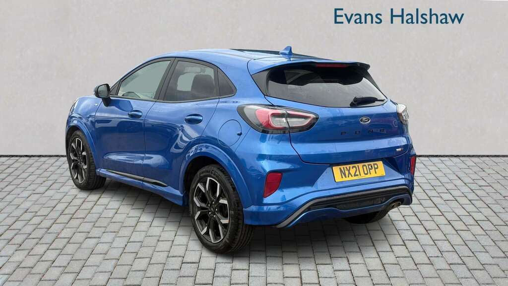 Ford Puma 1.0 Ecoboost Hybrid Mhev 155 St-line X 2021 Blue #5