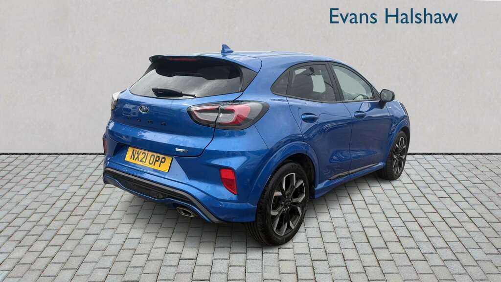 Ford Puma 1.0 Ecoboost Hybrid Mhev 155 St-line X 2021 Blue