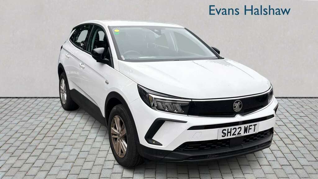 Vauxhall Grandland 1.2 Turbo Design 2022 SH22WFT White #2