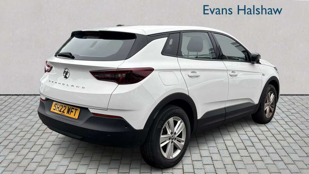 Vauxhall Grandland 1.2 Turbo Design 2022 SH22WFT White #3
