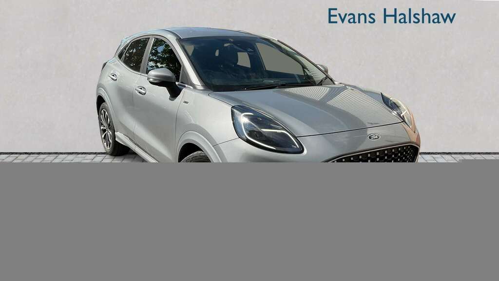 Ford Puma 1.0 Ecoboost Hybr Mhev 155 St-line Vignale Dct Silver